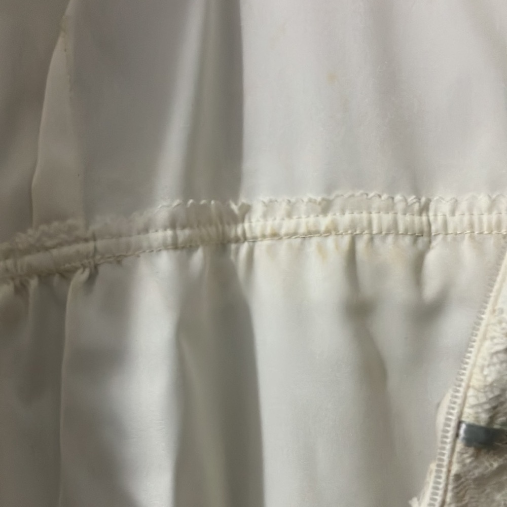 Vintage Handmade 1970s Edwardian Style Wedding Dress with Lace Bow - Picture 13 of 16